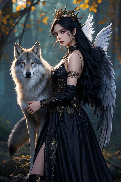 Mystic Forest Queen Diamond Painting Kit