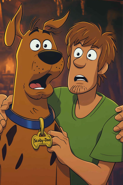 Scoob & Shaggy’s Diamond Painting Kit