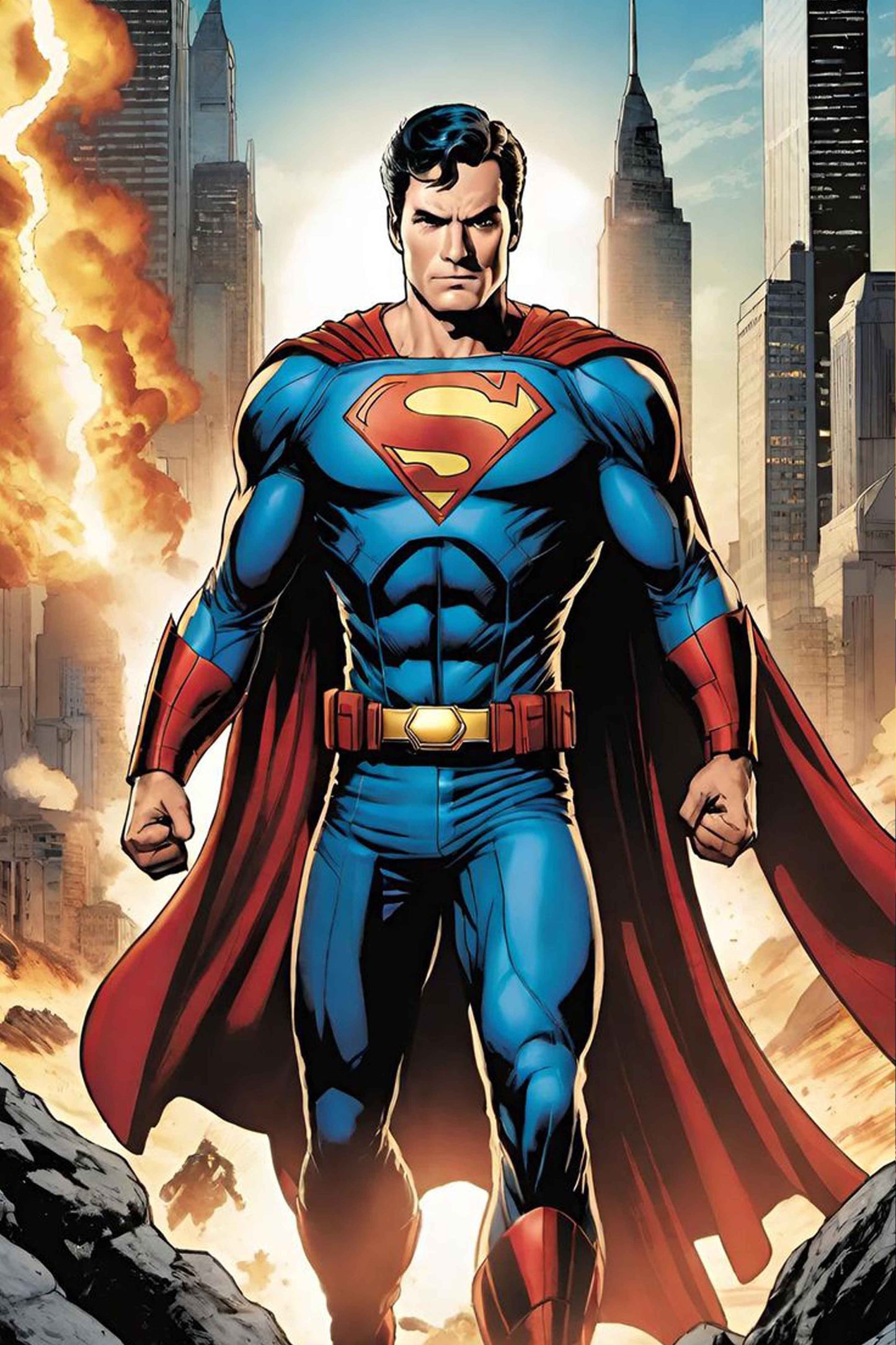 Warrior of Metropolis Diamond Painting Kit