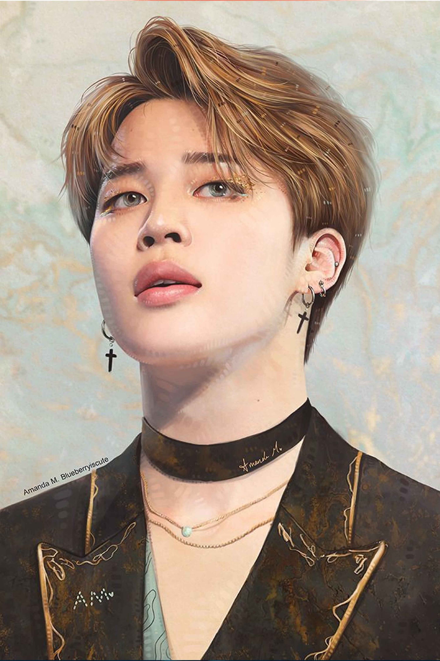 BTS Jimin Portrait Diamond Painting Kit
