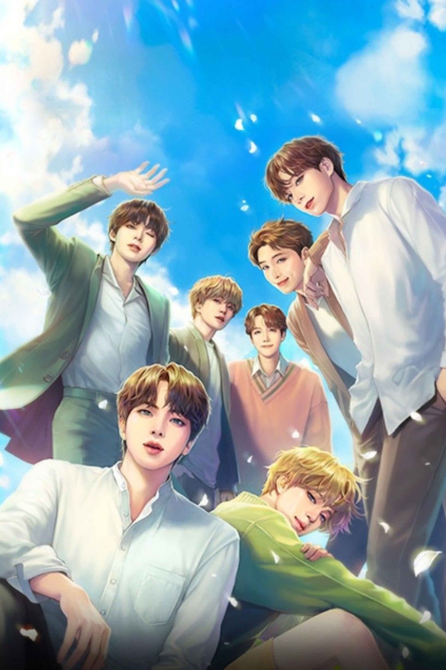 BTS Squad Goals Diamond Painting Kit