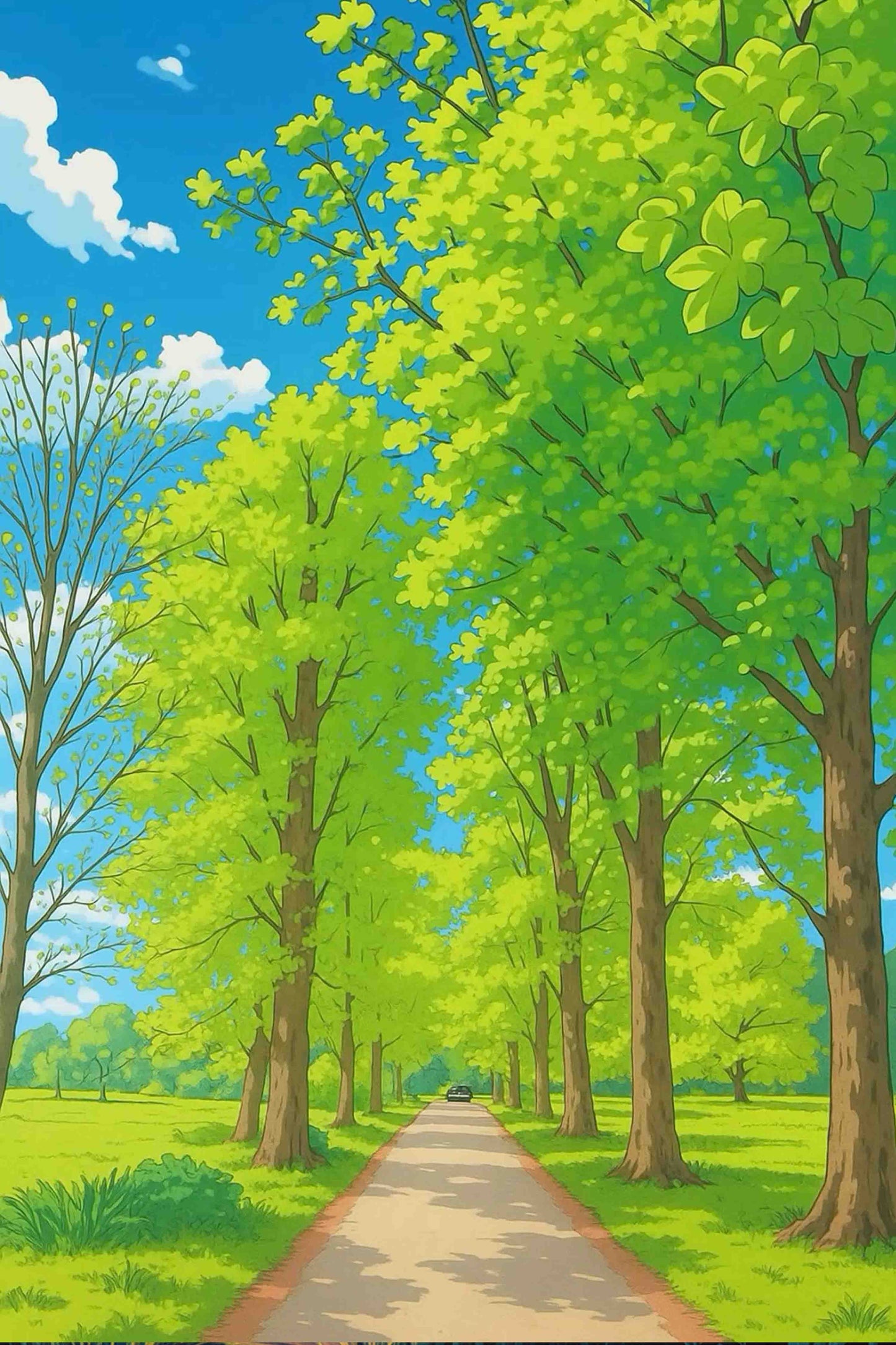 Avenue of Trees Paint by Numbers Kit