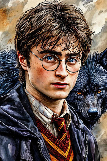 The Guardian's Pact Harry Potter Diamond Painting Kit