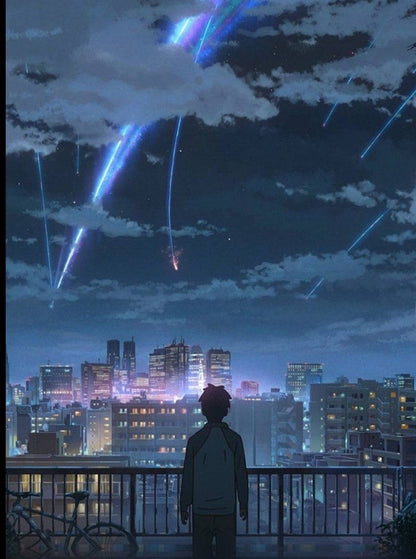 Your Name anime Diamond Painting Kit - Paint with Gemz