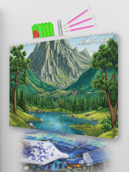 Valley of Tranquility Diamond Painting Kit