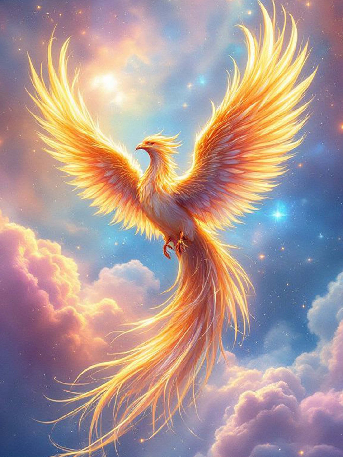 Ascend in Firelight Diamond Painting Kit