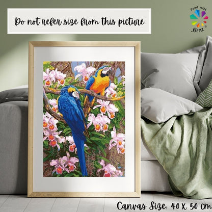 Parrot paradise | Paint by Numbers Kit