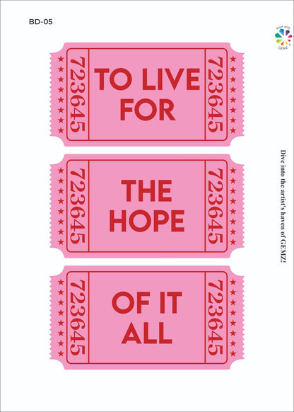 Pink Pass Pixels Bedazzling Canvas Kit