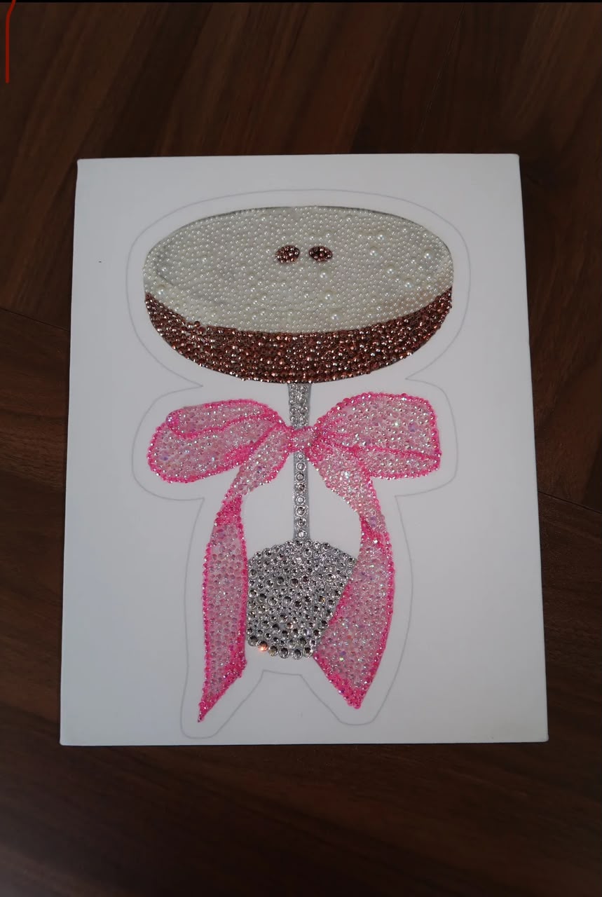 Espresso Martini Bedazzling Canvas Kit