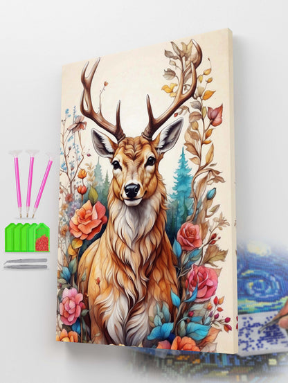 Floral Majesty Diamond Painting Kit