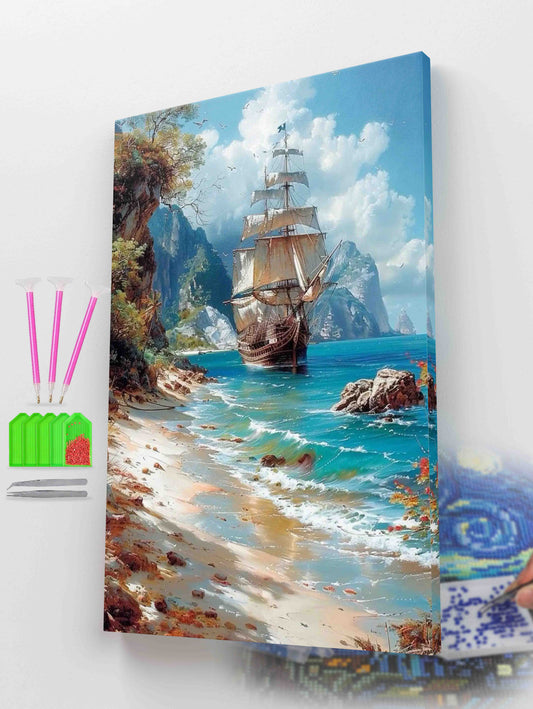 Treasure Island Diamond Art Kit