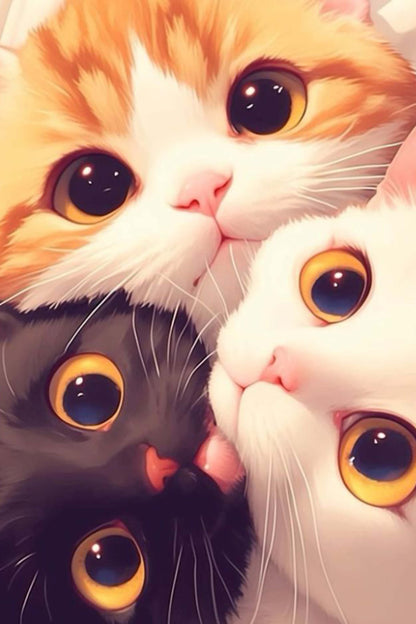 Perfect Trio Diamond Painting Kit
