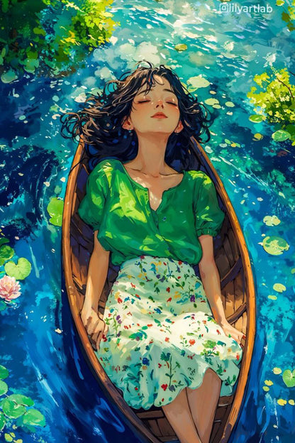 Tranquil River Escape Diamond Painting Kit