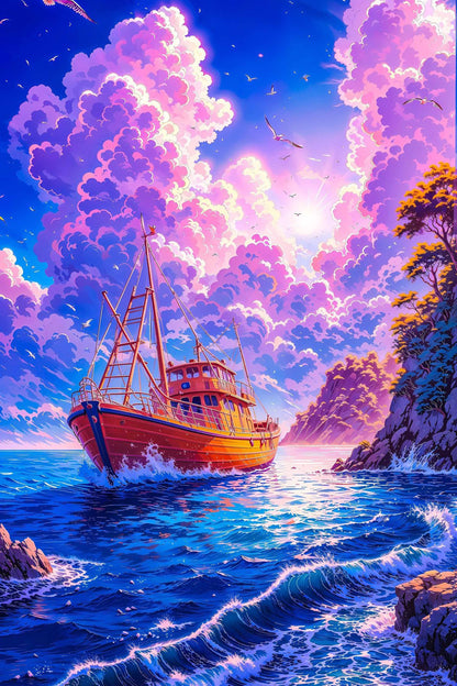 Twilight Tempest Diamond Painting Kit