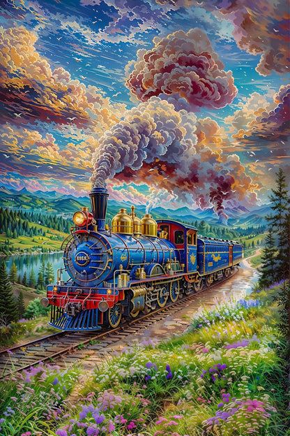 Whispers of the Steam Diamond Painting Kit