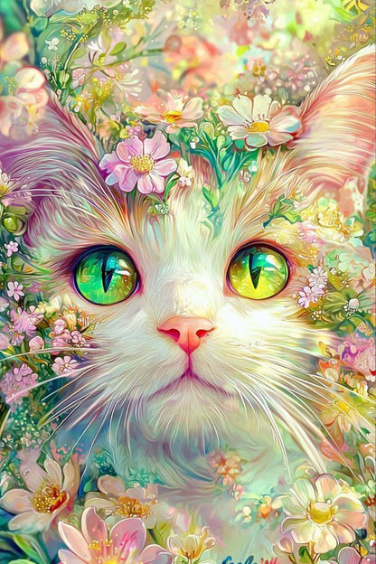 BotaniCat Diamond Painting Kit