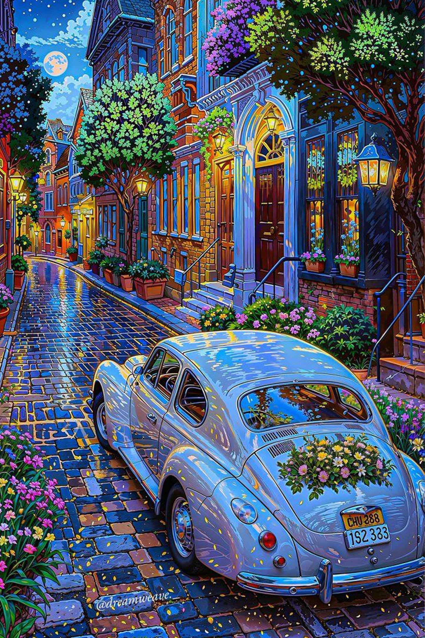 Whispers on Cobblestone Diamond Painting Kit