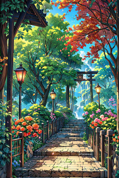 The Path of Tranquility Diamond Painting Kit