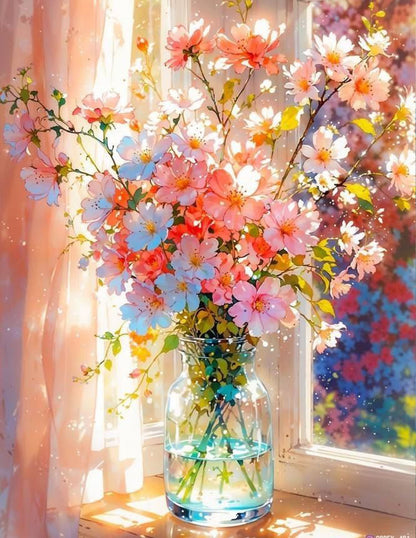 The Quiet Bloom Diamond Painting Kit