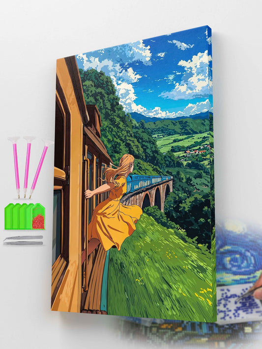 Journey in Bloom Diamond Painting Kit