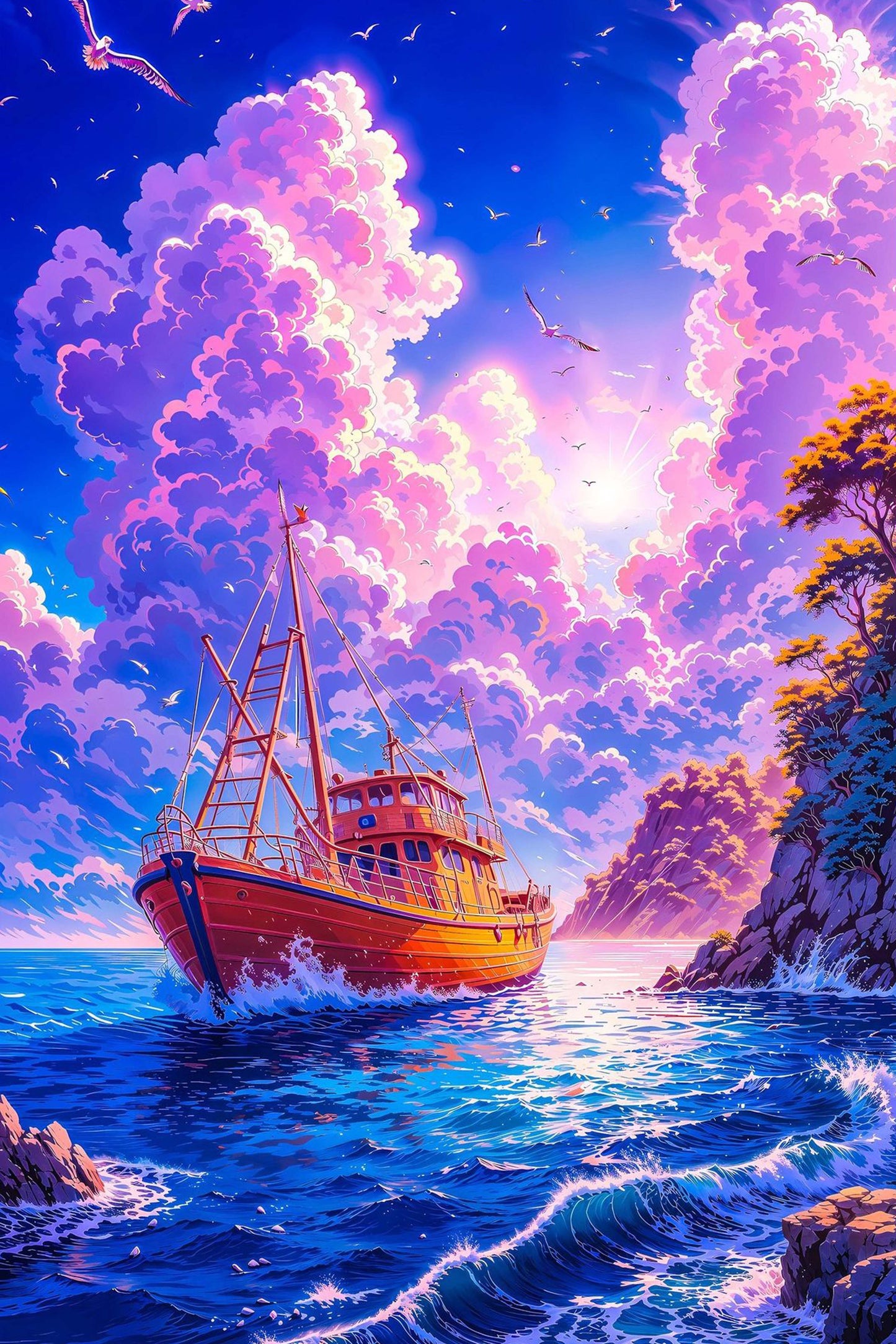 Seas of Serenity Diamond Painting Kit