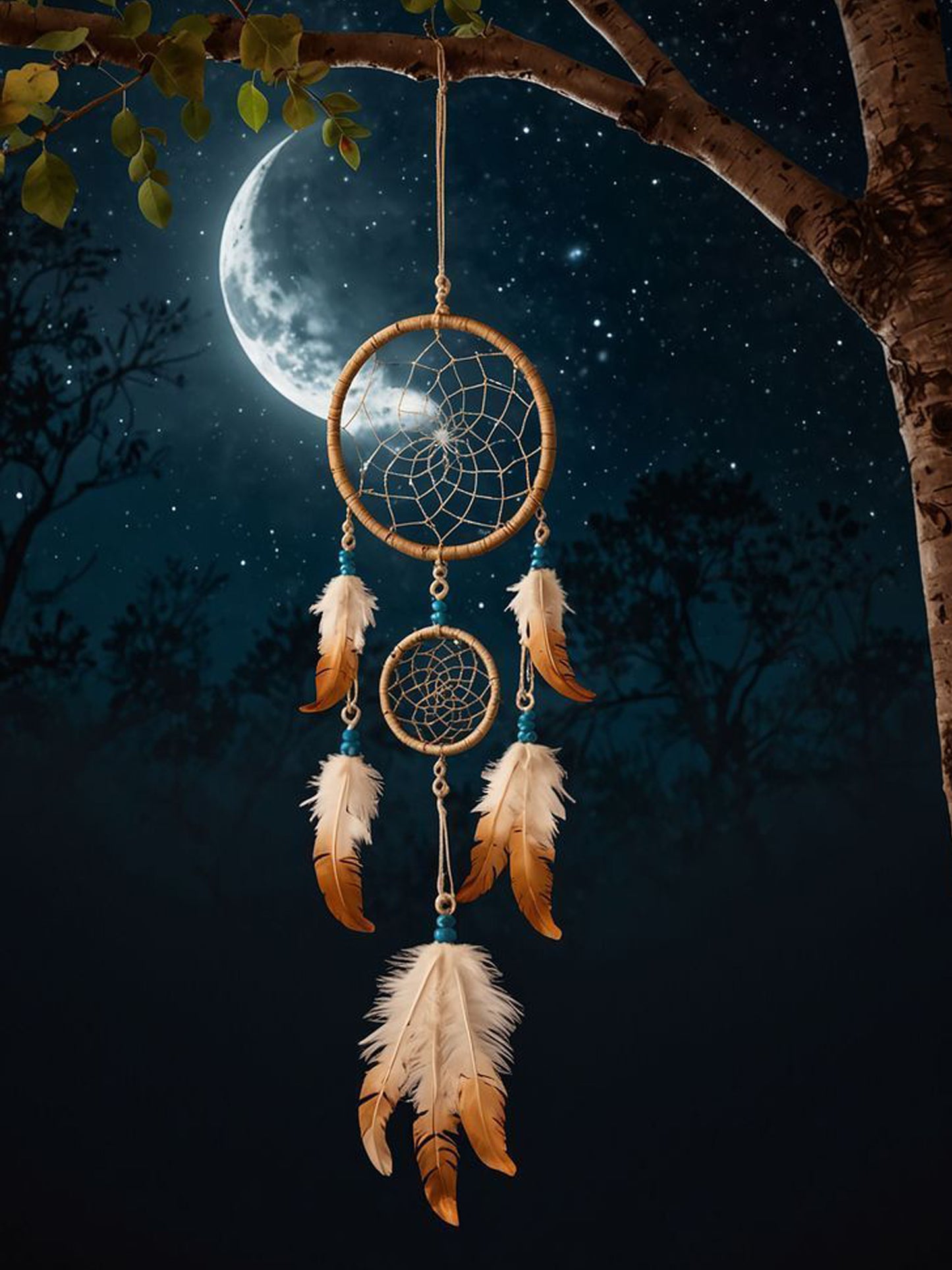 Dreams Hung in Moonlight Diamond Painting Kit